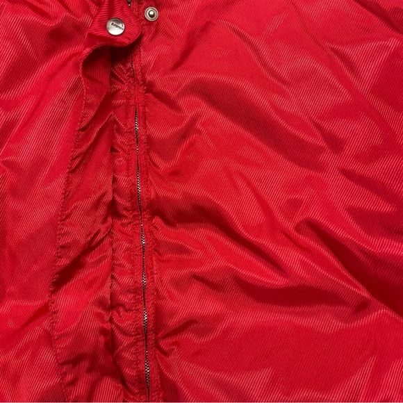 Vintage 1980s Bogner Women's Goose Down Ski Jacket Size 8 Red Made in USA. - Picture 7 of 13